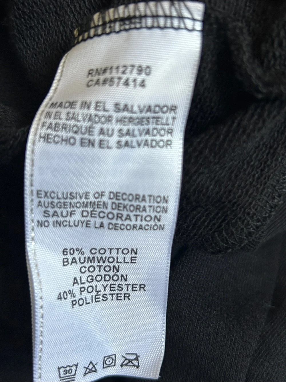 True Religion Black Crewneck Sweatshirt with Sunset Gradient 'TRUE RLGN’ Graphic